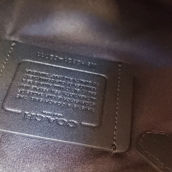 EUC- Coach ‘Track Pack’ In Signature Canvas - Picture 12 of 13